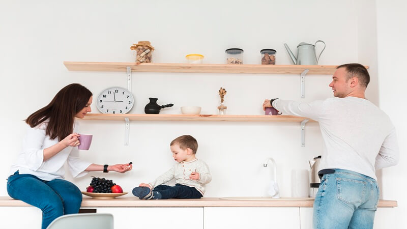 Space-Saving Storage Ideas to Keep Your Family Home Organized